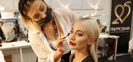 Визажисты Имидж Агентства Персона на Конкурсе Новая Волна 2021